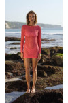 MINI DRESS CORAL